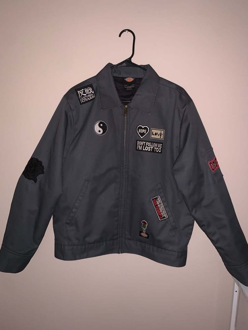 Dickies Quilted-Lined Eisenhower Jacket with Custom Patches